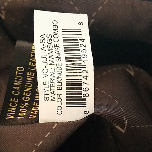 Vince Camuto Leather Cameron Handbag EUC - Picture 14 of 17